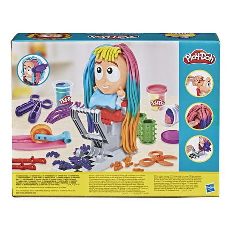 Play Doh Salon De Coiffure Coiffeur Creatif Jeu Creatif Pour Enfants A Partir De 3 Ans 8 Pots De 56 G De Play Doh Tricolore Atoxique Walmart Canada