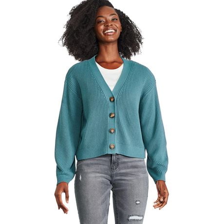 George Women's Button Front Cardigan