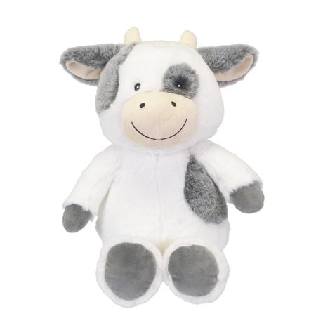 kid connection super soft barn animal 12''H cow, Super soft and cuddly plush