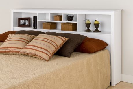 Prepac Sonoma Collection Manufactured, Headboard Storage King Bed