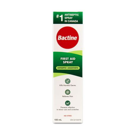 Bactine First Aid Pump Spray, 105ml