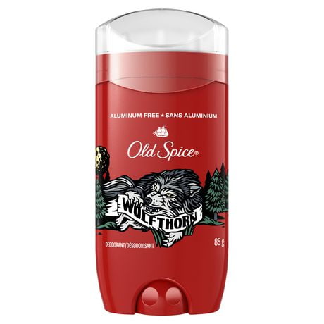 Old Spice Aluminum Free Deodorant for Men, Wolfthorn, 48 Hr. Protection, 85 g, Wolfthorn