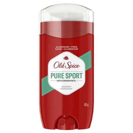 Old Spice High Endurance Deodorant for Men, Aluminum Free, Pure Sport Scent, 85 g