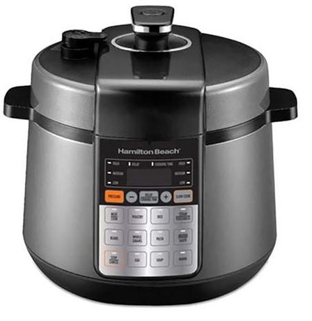 Hamilton Beach 34500 10-in-1 Multi-Function Pressure Cooker | Walmart