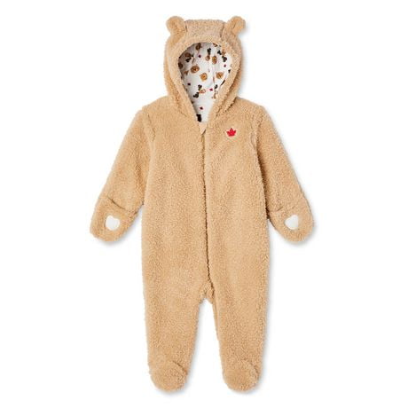 Canadiana Infants' Unisex Hooded 1-Piece