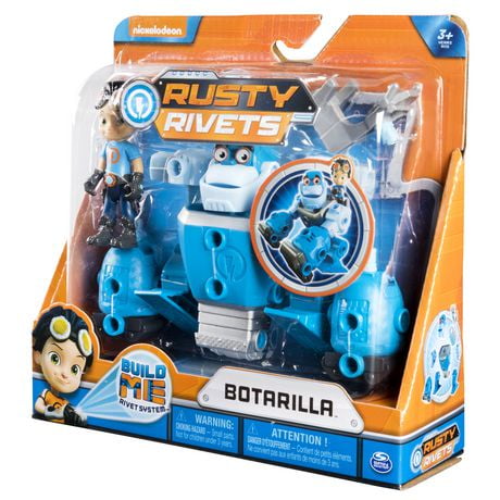 Rusty Rivets – Botarilla Creature Build with Rusty Figure, for Ages 3 ...