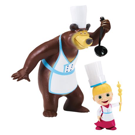 Masha And The Bear Figurines Masha Et Michka Marmitons Walmart Canada