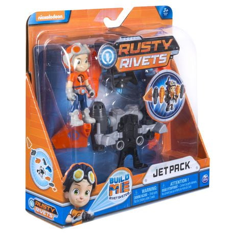 Rusty Rivets – Jet Pack Building Set with Rusty Figure, for Ages 3 And ...