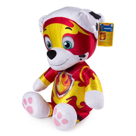 Paw Patrol – 24” Mighty Pups Jumbo Marshall Plush For Ages 3 And Up 