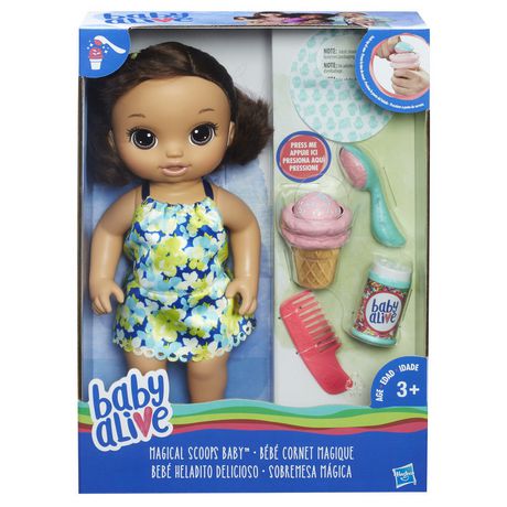 baby alive doll with ice cream cone