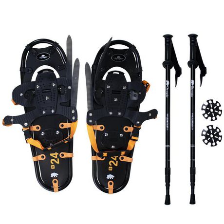 Adult Snowshoes (with trekking poles and case). - Walmart.ca