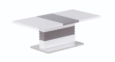 Canadian Maxwell Coffee Table White and Wenge - Walmart.ca