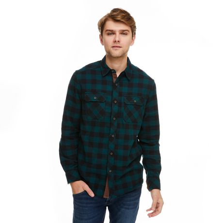 Canadiana Men's Flannel Shirt - Walmart.ca