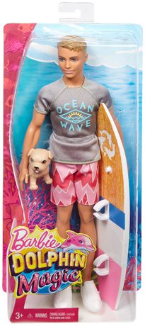 surfer ken barbie