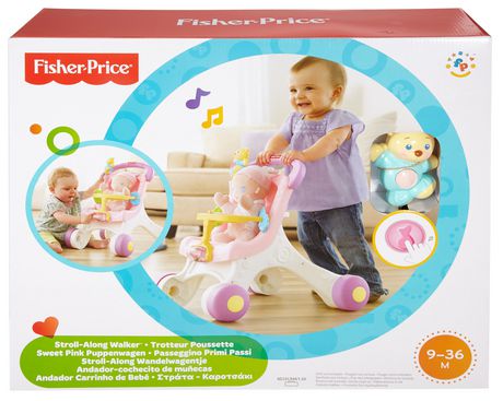 fisher price learn to walk stroller