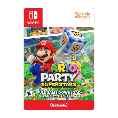 Nintendo Switch Mario Party Superstars 79.99 (Code Numérique)