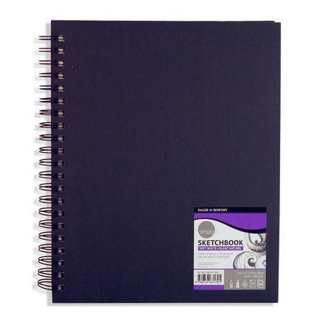 ISBN 9780737631340 product image for Daler-Rowney Simply Sketchbook Soft White 8.5 X 11