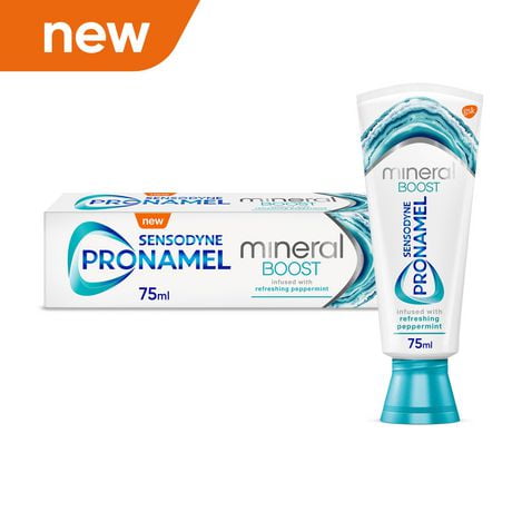 sensodyne pronamel mineral boost toothpaste refreshing peppermint