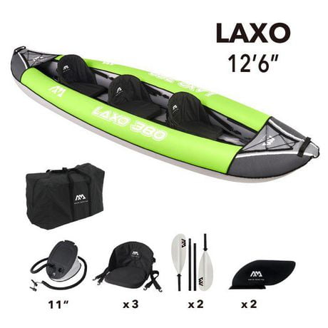 Aqua Marina - Laxo 380 - Kayak/Canoë 3 personnes