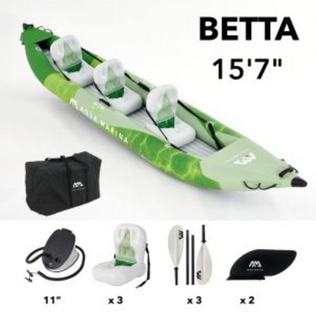 Aqua Marina - Kayak/Canoë récréatif BETTA-475 3 personnes 2022