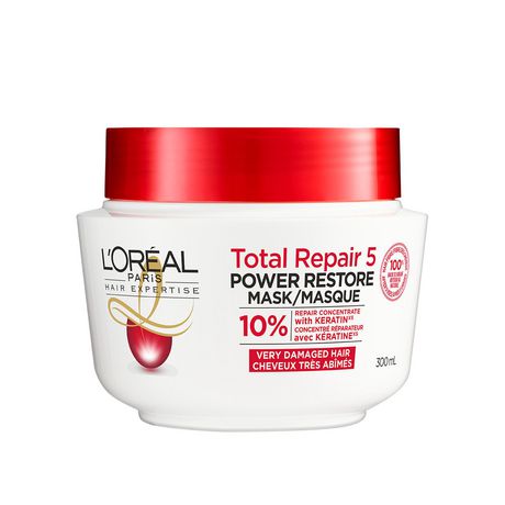 L'or Al Paris Hair Expertise Total Repair 5 Replenishing Mask, 300 Ml