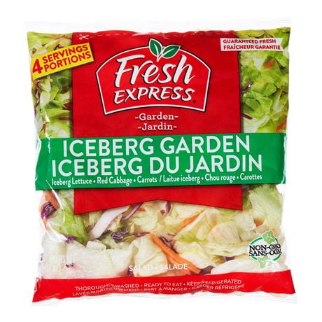 Laitue Iceberg Salade de jardin de Fresh Express 12 oz