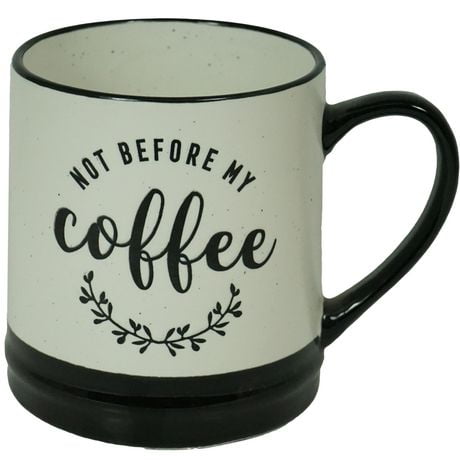 Not Before Coffee Mug, 23 OZ Mug