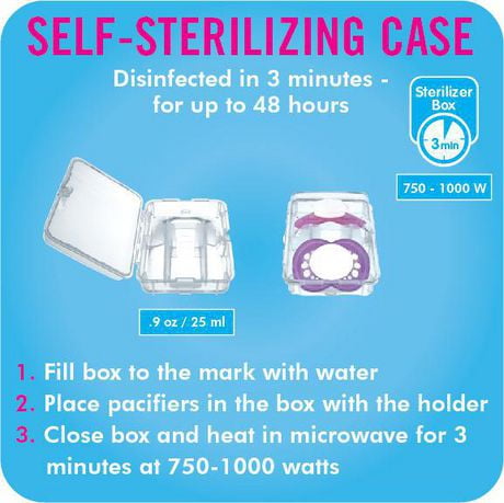 mam dummies microwave time