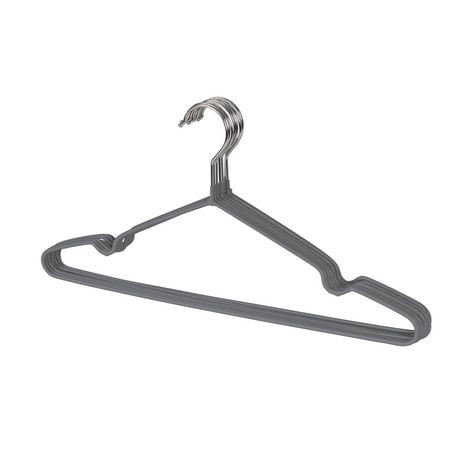 neatfreak!® Set of 8 Ultra Grip Non Slip Hanger, Ultra-thin profile