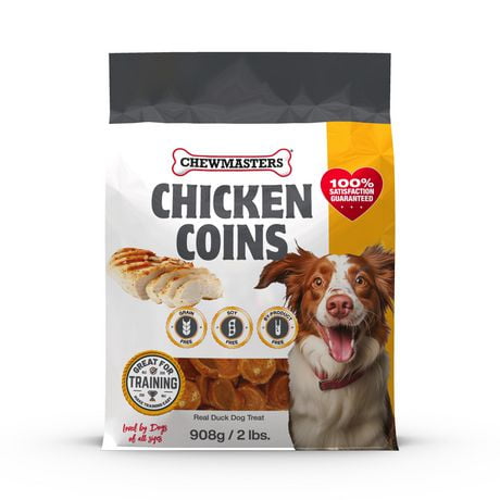 Chewmasters Chicken Coins, 908g/ 2 lbs