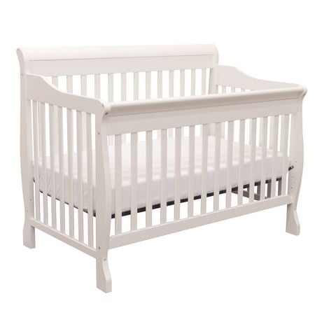 Bily™ Albury Cotton White Sleigh Crib | Walmart.ca