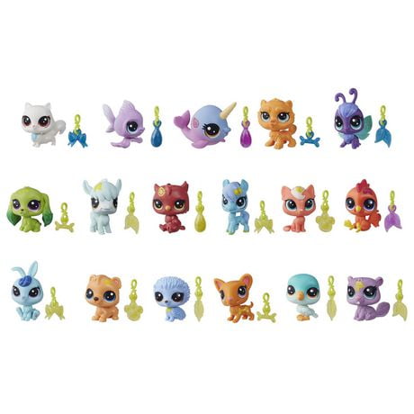 Littlest Pet Shop Lucky Pets Fortune Cookie Surprise Pet Toy, 150+ to ...