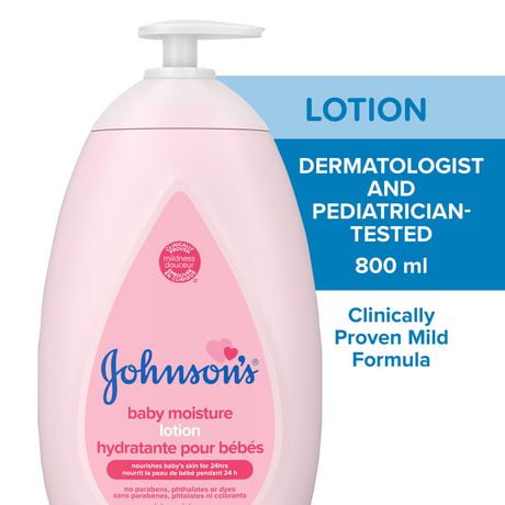 Johnson's Baby Lotion for Dry, Delicate Skin, 800 mL