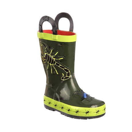 boys rubber boots