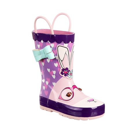 Weather Spirits Toddler Girls' Rubber Boots | Walmart Canada
