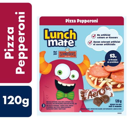 Schneiders Lunch Mate Pizza Pepperoni Lunch Kit, 120 g