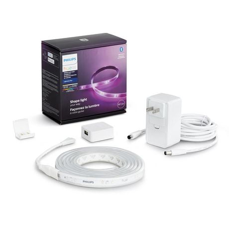 Philips Hue Ambiance blanche et colorée lightstrip base 2m (avec Bluetooth)