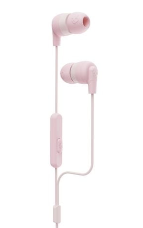 Skullcandy INKD+ Wired Headphones - Pastel Pink