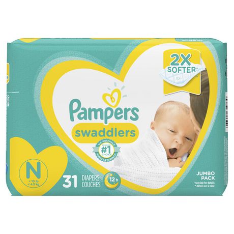 Pampers Swaddlers Diapers, Jumbo Pack 