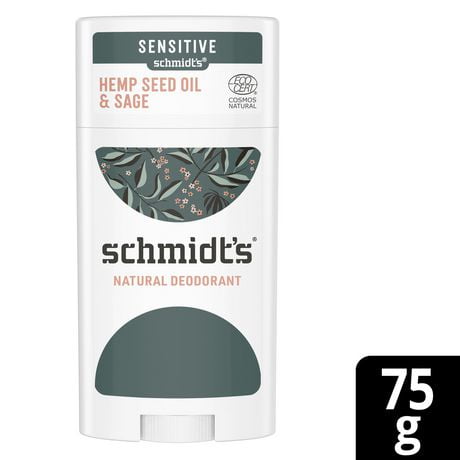 Schmidt's Désodorisant Hemp Seed Oil & Sage