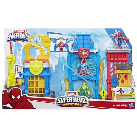 playskool heroes spider man web quarters