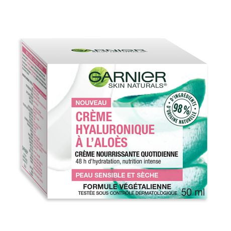  GARNIER SKIN NATURALS HYALURONIC ALOE CREAM, 50ML , 50 mL