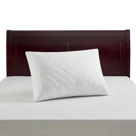 Mainstays Quilted Pillow Protector, Size: Standard-King
