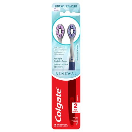 Colgate Renewal Manual Toothbrush - 2pk, Colgate Toothbrush - 2pk