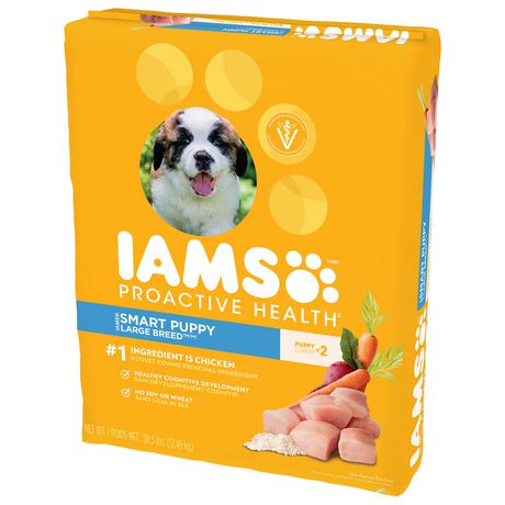 Iams Proactive Health Smart Puppy Large Breed 17.5kg | Walmart Canada