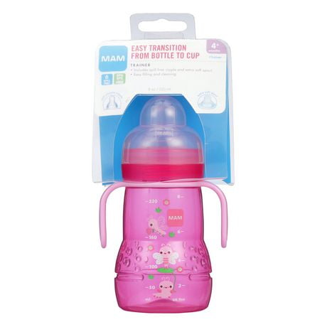 Tasse Mam Trainer Gobelets Pour Tout Petits Avec Poignees Fille 235 Ml 1 Unite Walmart Canada