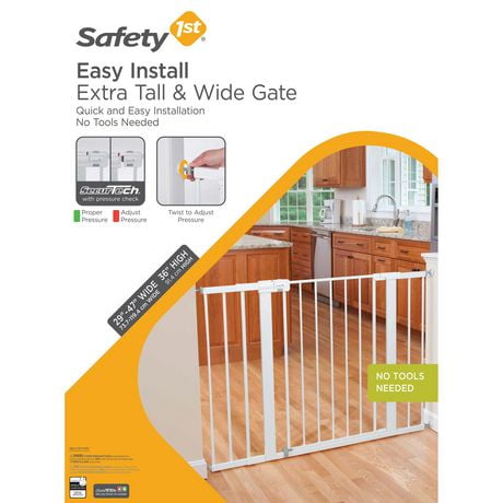 safety first wide and sturdy gate