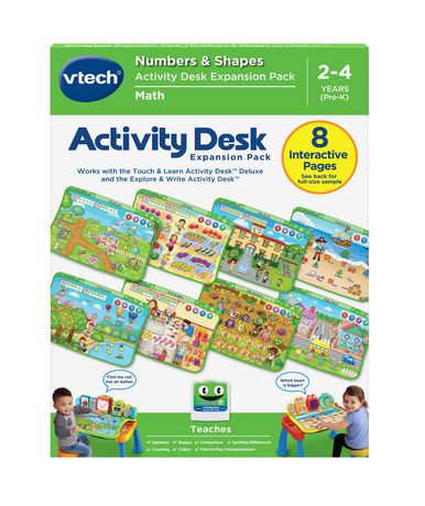 vtech activity desk cards