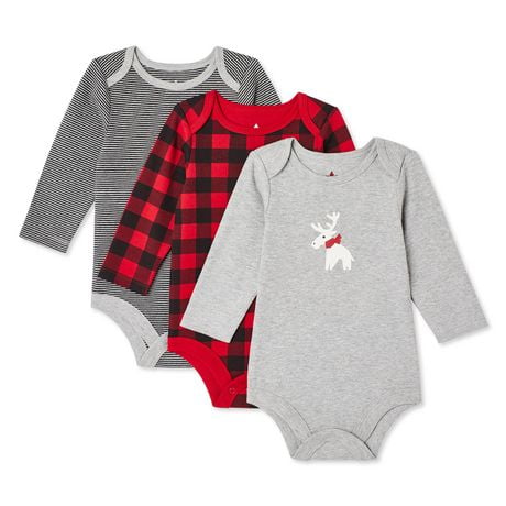 Canadiana Infants' Gender Inclusive Sleeper 3-Pack
