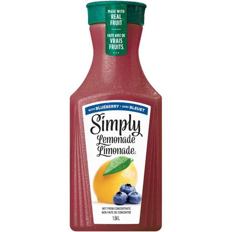 Simply Lemonade® With Blueberry 1.54L | Walmart Canada